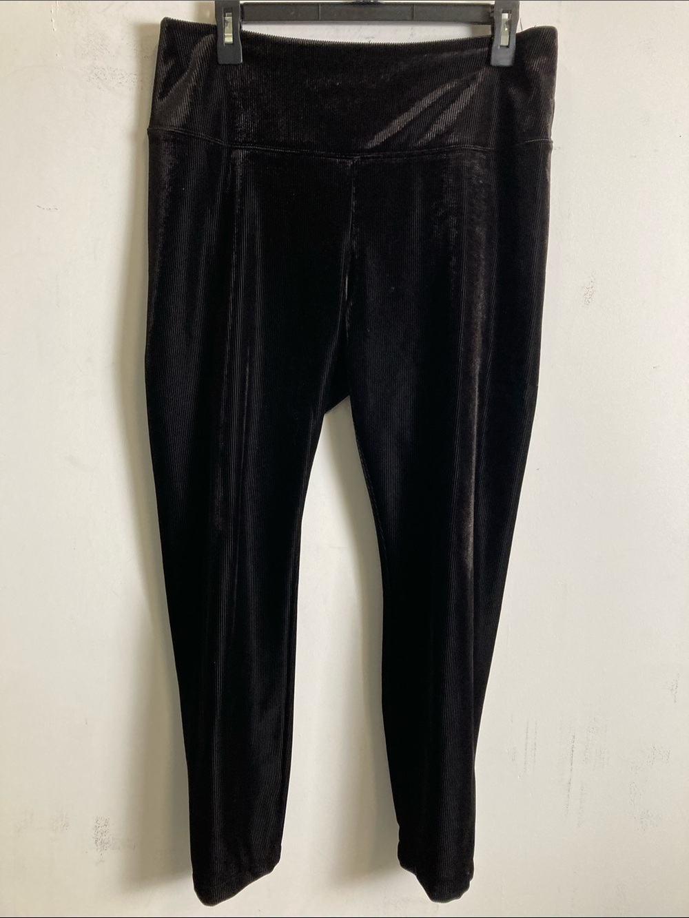 White House Black Market Black Velvet Leggings